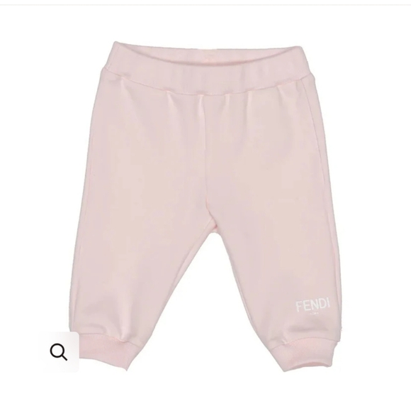 FENDI BABY LOGO TROUSERS PANTS